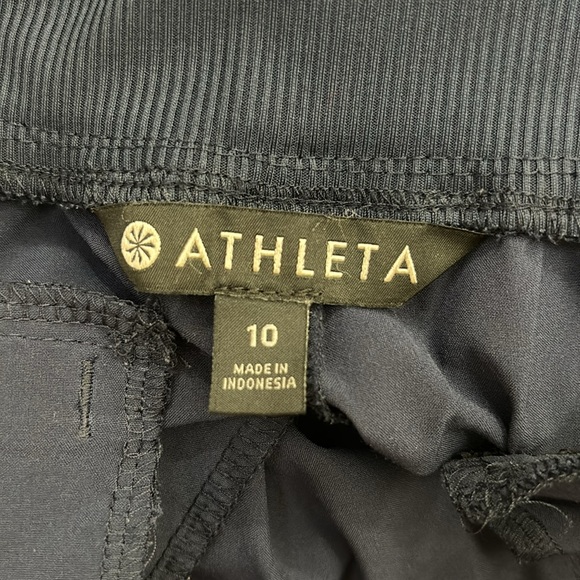 Athleta Brooklyn Ankle Navy Blue Pants Size 10 - Picture 10 of 12
